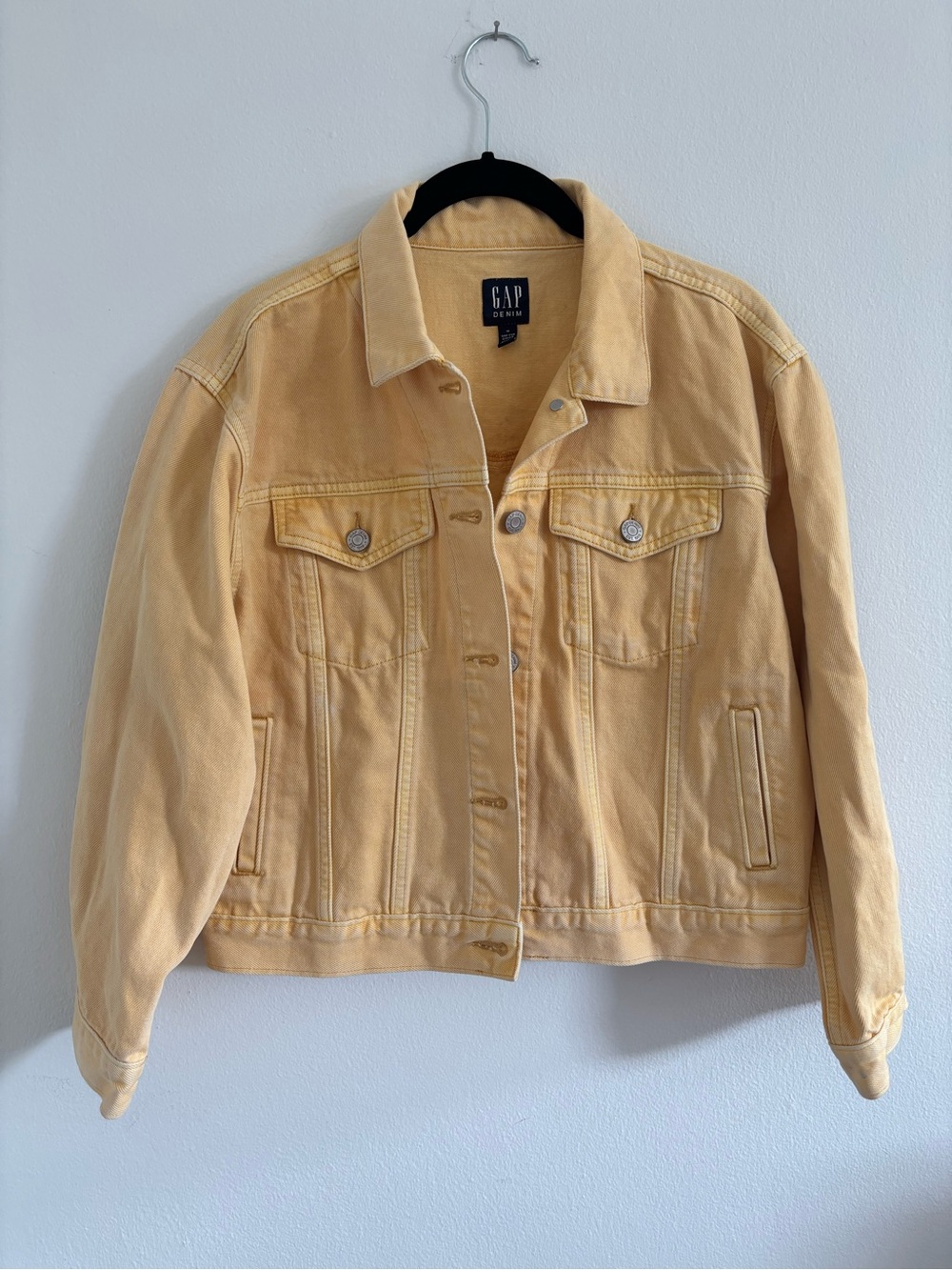 Gap Denim Yellow Trucker Jacket